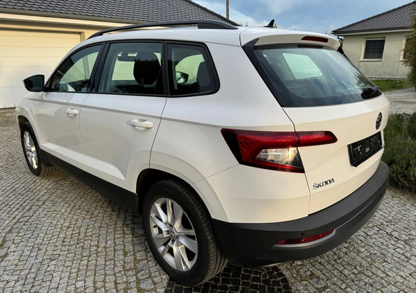 Skoda Karoq cena 84900 przebieg: 139500, rok produkcji 2019 z Bolesławiec małe 154